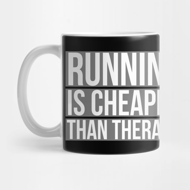 Running Is Cheaper Than Therapy by evokearo